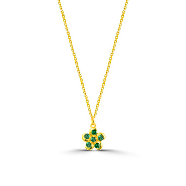 yellow_gold_gemstone_cluster_0.24Ct_emerald_flower_wedding_necklace_jewels_by_tarry