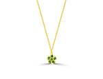 yellow_gold_gemstone_cluster_0.24Ct_emerald_flower_wedding_necklace_jewels_by_tarry