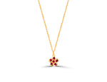 rose_gold_gemstone_cluster_0.24Ct_ruby_flower_wedding_necklace_jewels_by_tarry