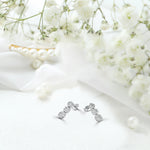 0.85 Ct Diamond Drop Earrings