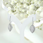 1.75 Ct Diamond Marquise Drop Earrings