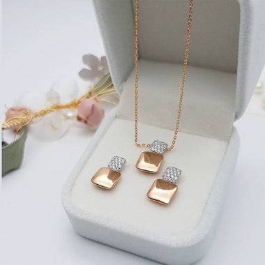 Gold Diamond Stud Earrings / Dainty Drop Stud Earring / Minimalist Stud Earring / Solid Shiny 18k 14k 10k Gold Earring / Designer Earrings - Jewels By Tarry