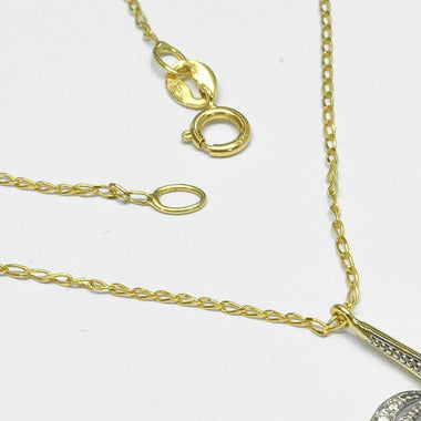 18k Gold Angel Wing Diamond Pendant Necklace / 0.39ct Diamond Angel Pendant Necklace / Valentine Jewelry / Valentine gift / DP684 - Jewels By Tarry