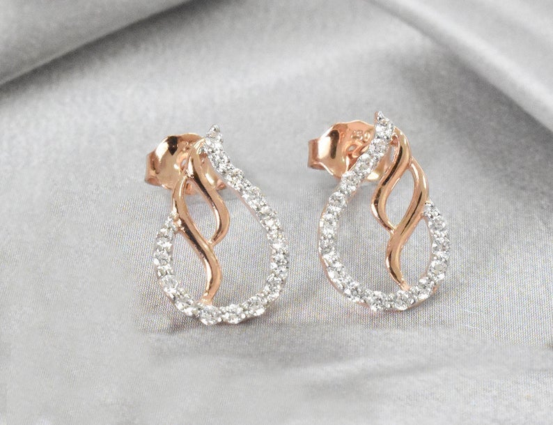 18k Real Diamond Earring JGS-2208-07135 – Jewelegance